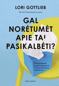 Knygos „Gal norėtum apie tai pasikalbėti“ viršelis